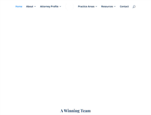 Tablet Screenshot of grslegal.com